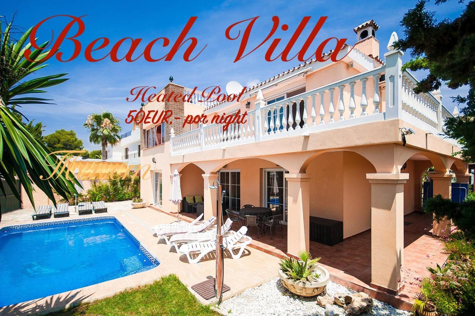 Beach Villa Costanera In Marbella Eksteriør bilde